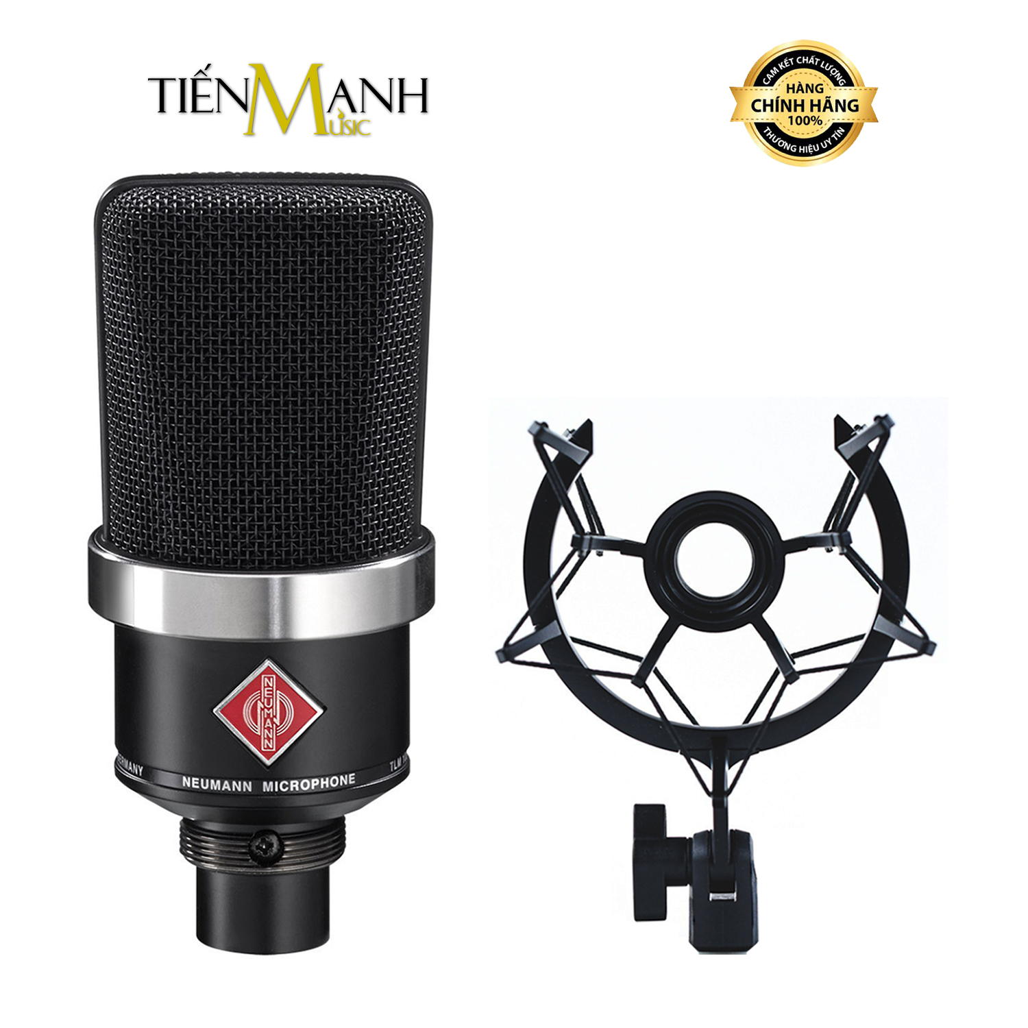 Micro Neumann TLM 102 Studio Set - Đen